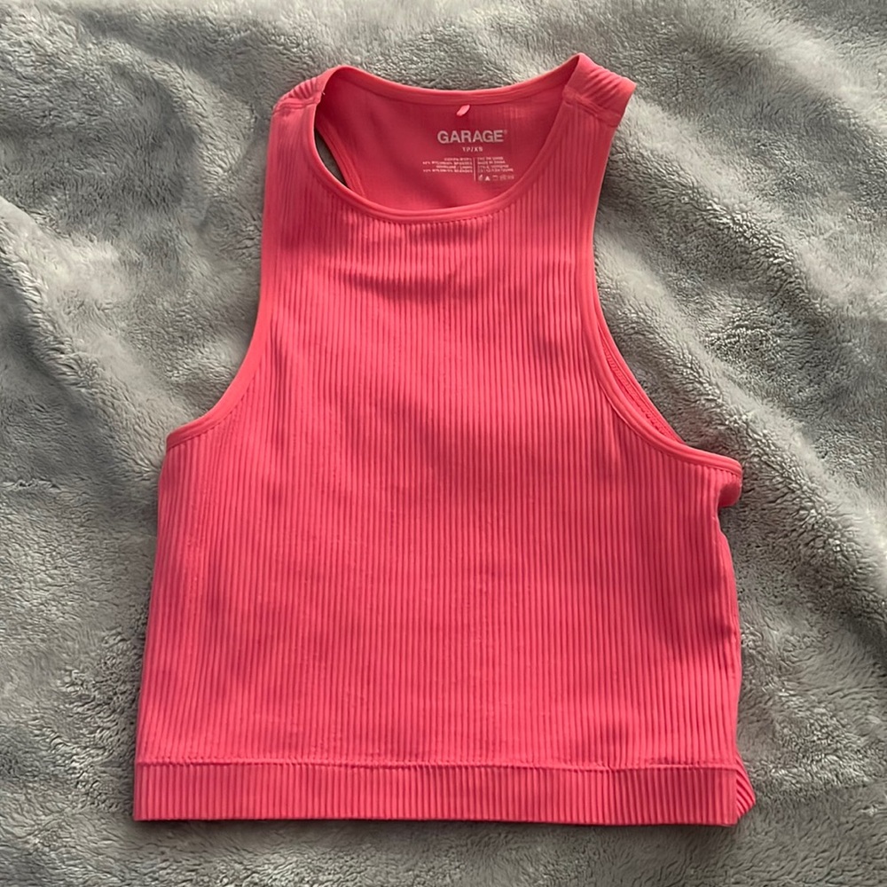 Garage crop top